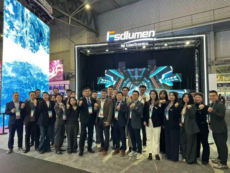 展会现场 | 联建光电闪耀西班牙ISE2026，全面展示多场景解决方案