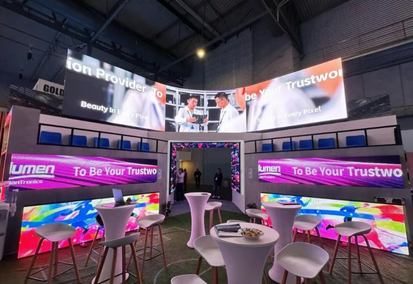 展会现场 | 联建光电闪耀西班牙ISE2026，全面展示多场景解决方案