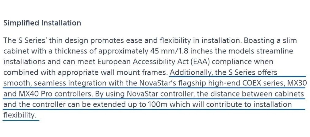 Nova助力Sony Crystal LED，点亮商显新视界