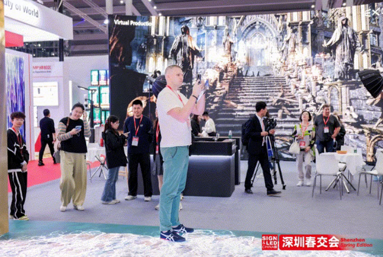 隆重开幕！深圳燃启LED智显×声光视讯×广告标识开年大展
