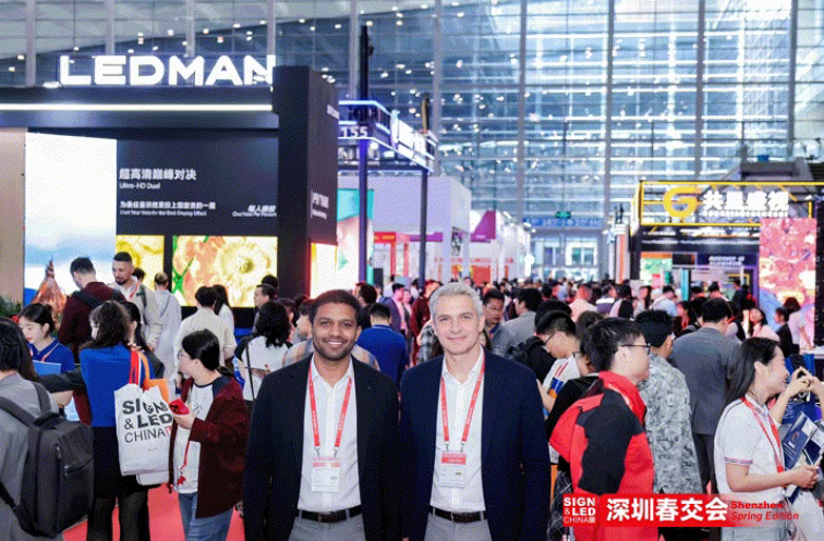隆重开幕！深圳燃启LED智显×声光视讯×广告标识开年大展