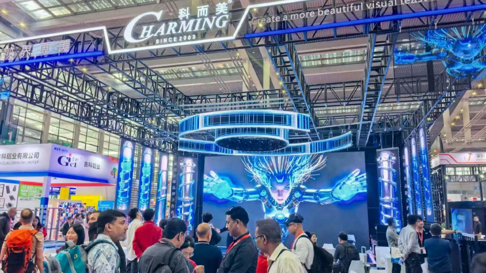 展会专访 | 科而美 成就美：解锁显示新体验，技术实力圈粉无数