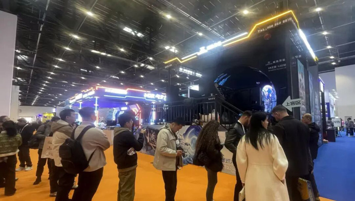 赋能沉浸式XR文旅｜雷曼康硕展LED球幕解决方案亮相第43届CAAPA博览会