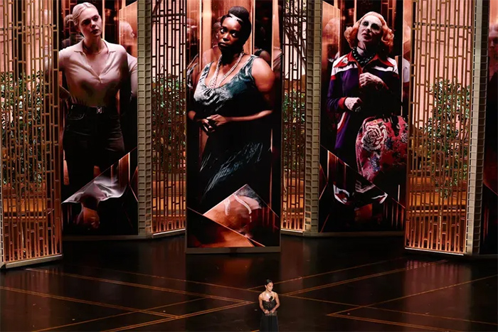 洲明集团旗下雷迪奥9度登上奥斯卡颁奖典礼！LED显示+东方美学，重塑世界级舞台叙事