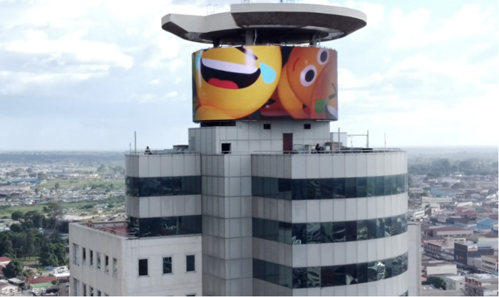 中国智造闪耀非洲！雷曼光电打造津巴布韦最大户外LED大屏