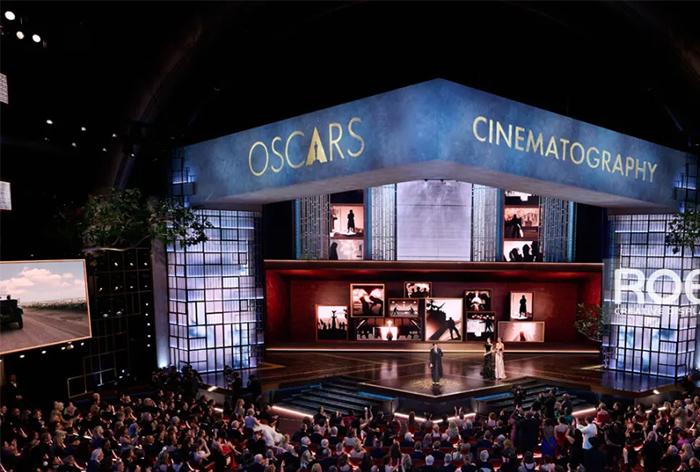 洲明集团旗下雷迪奥9度登上奥斯卡颁奖典礼！LED显示+东方美学，重塑世界级舞台叙事