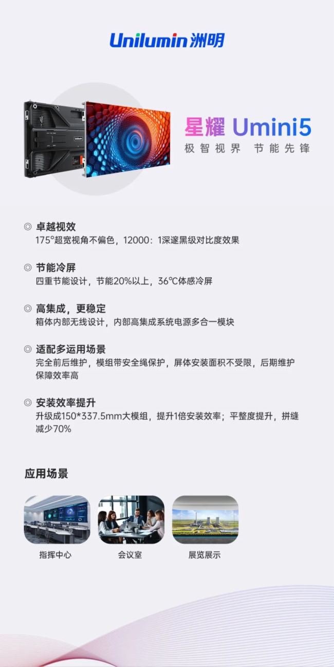 一图看懂丨洲明2026春季六款高集成智能化LED产品