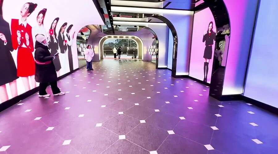 案例篇| 蓝普视讯赋能首尔乐天免税店，科技商显打造网红打卡新地标