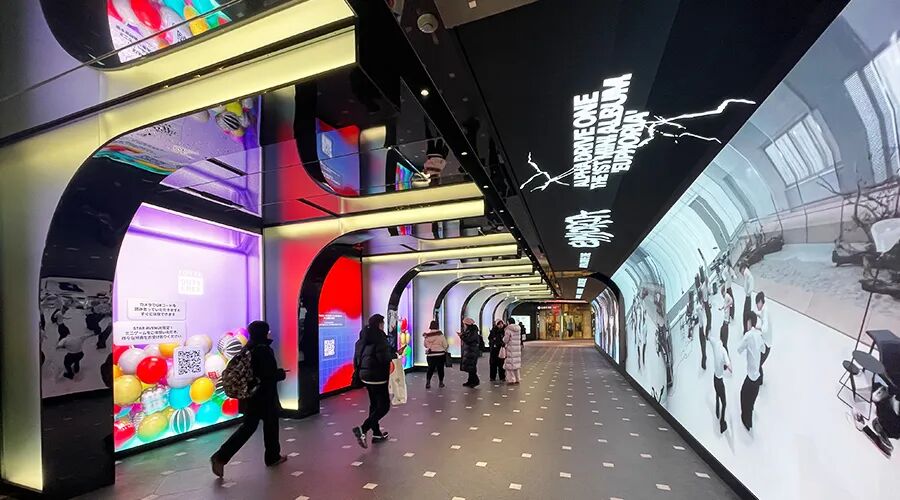 案例篇| 蓝普视讯赋能首尔乐天免税店，科技商显打造网红打卡新地标