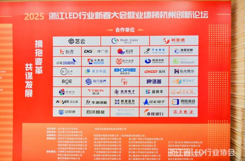 “联”启新程，聚光在 “浙”| 联建光电亮相2025年浙江LED迎春盛会
