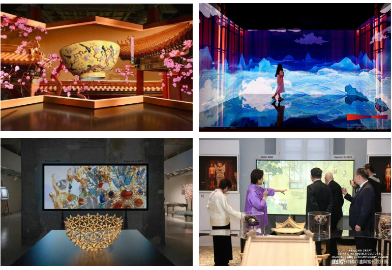 BOE(京东方)携手美高梅亮相国际顶级艺术盛会 以创新显示演绎科技与文化融合的新浪潮 BOE(京东方)携手美高梅亮相国际顶级艺术盛会 以创新显示演绎科技与文化融合的新浪潮