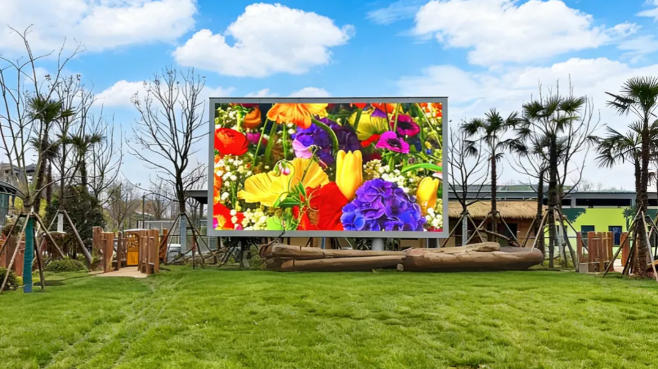 AOC户外LED大屏助力某市园博园打造智慧文旅新地标