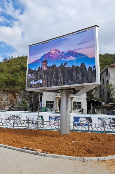 暮色清明，画质不减 | 海佳彩亮LED显示屏，守护“每一帧春色”