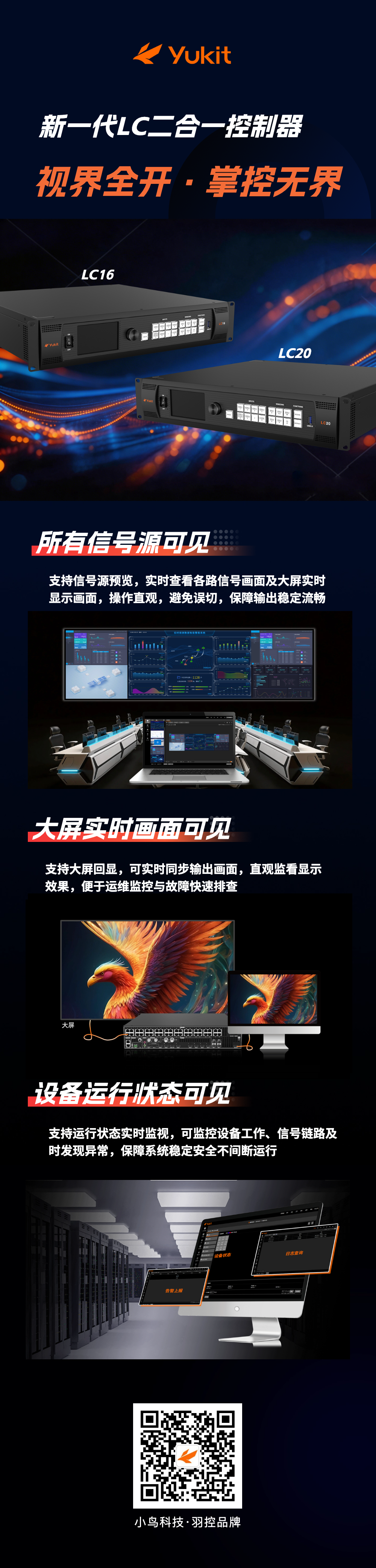 新一代LC16/LC20二合一控制器：视界全开、掌控无界！