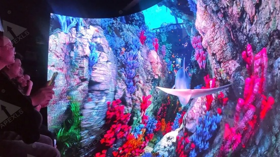 中小场地也能解锁裸眼3D飞行狂欢!康硕展推出8座LED球幕飞行影院