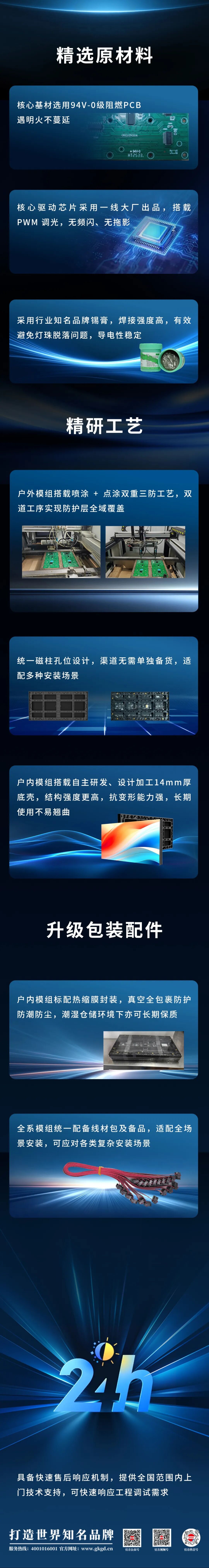 敢比质量，不怕比价——高科模组全铜芯，室内全系列真材实料