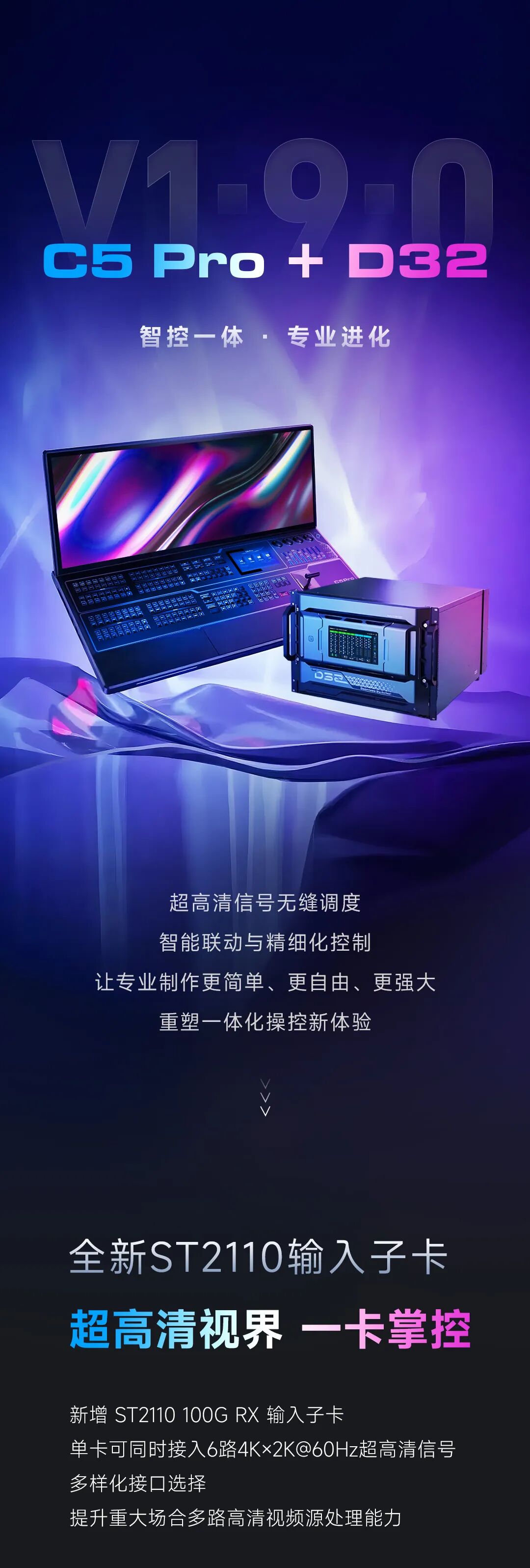 C5 Pro + D32 | 智控一体 专业进化