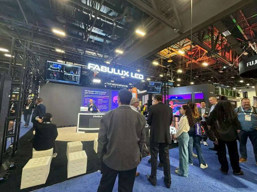 领灿科技闪耀美国NAB展：携手行业伙伴构建LED显示协同生态