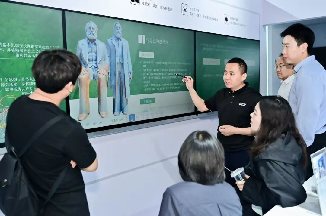 智领变革，无界教育：海信商用显示亮相第87届中国教育装备展示会
